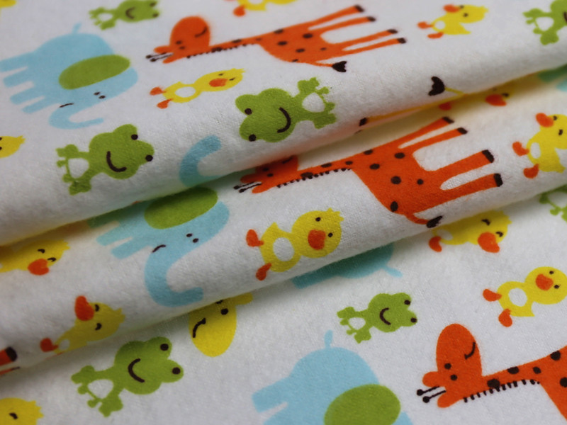Printed Flannel Fabric