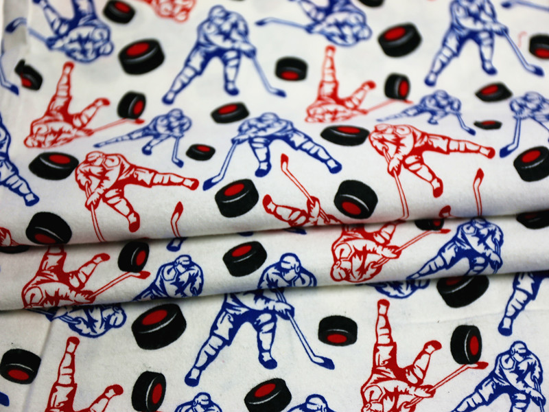 Printed Flannel Fabric