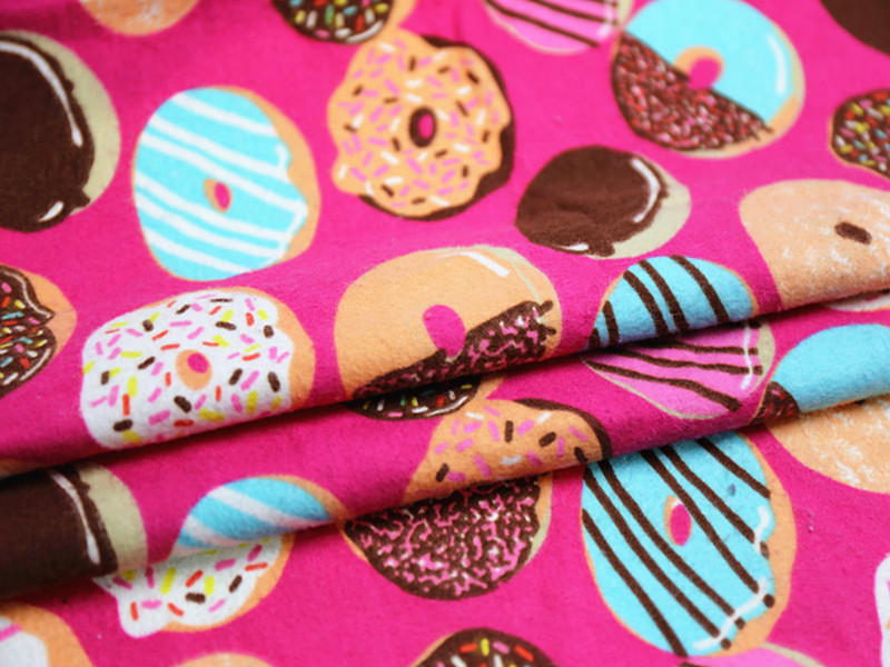 Printed Flannel Fabric