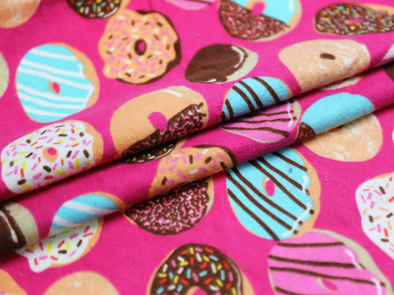 Printed Flannel Fabric