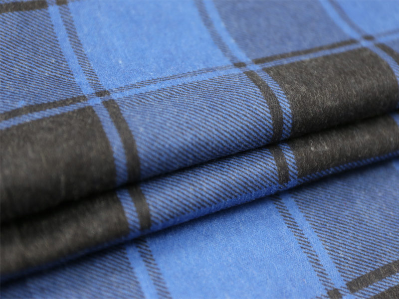 custom Checks Cotton Flannel Cloths, For Garments, GSM: 100-150