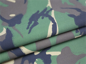 Printed Camouflage Fabric