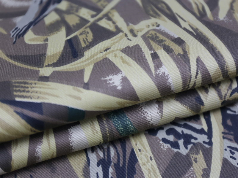 Printed Camouflage Fabric