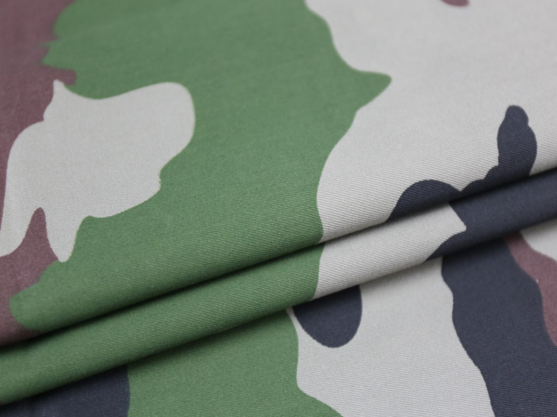 Printed Camouflage Fabric