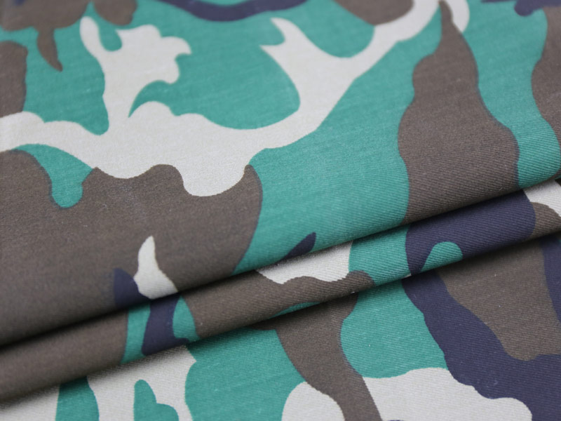 Printed Camouflage Fabric
