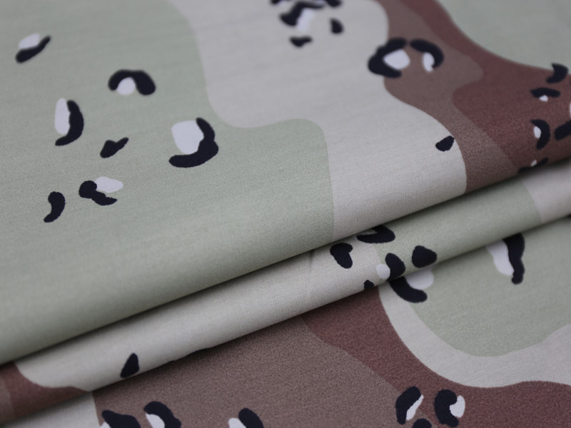 Printed Camouflage Fabric