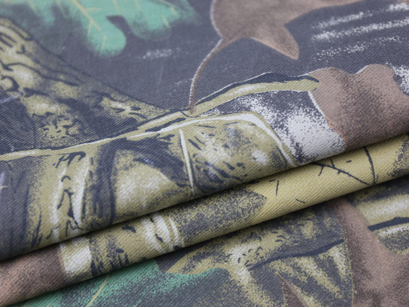 Printed Camouflage Fabric